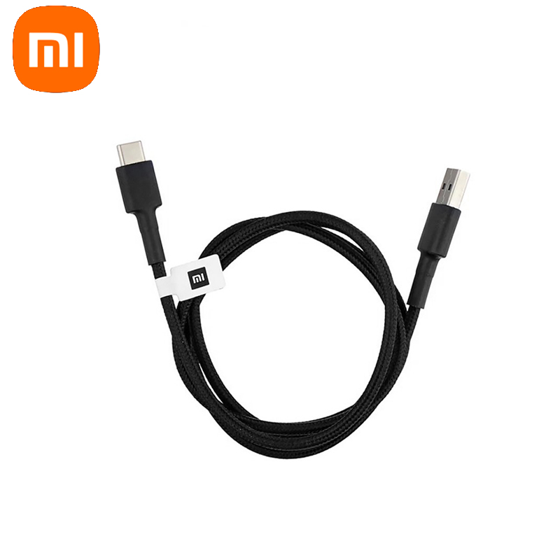 Cable Xiaomi Trenzado Tipo C 1m (SJX10ZM) Negro