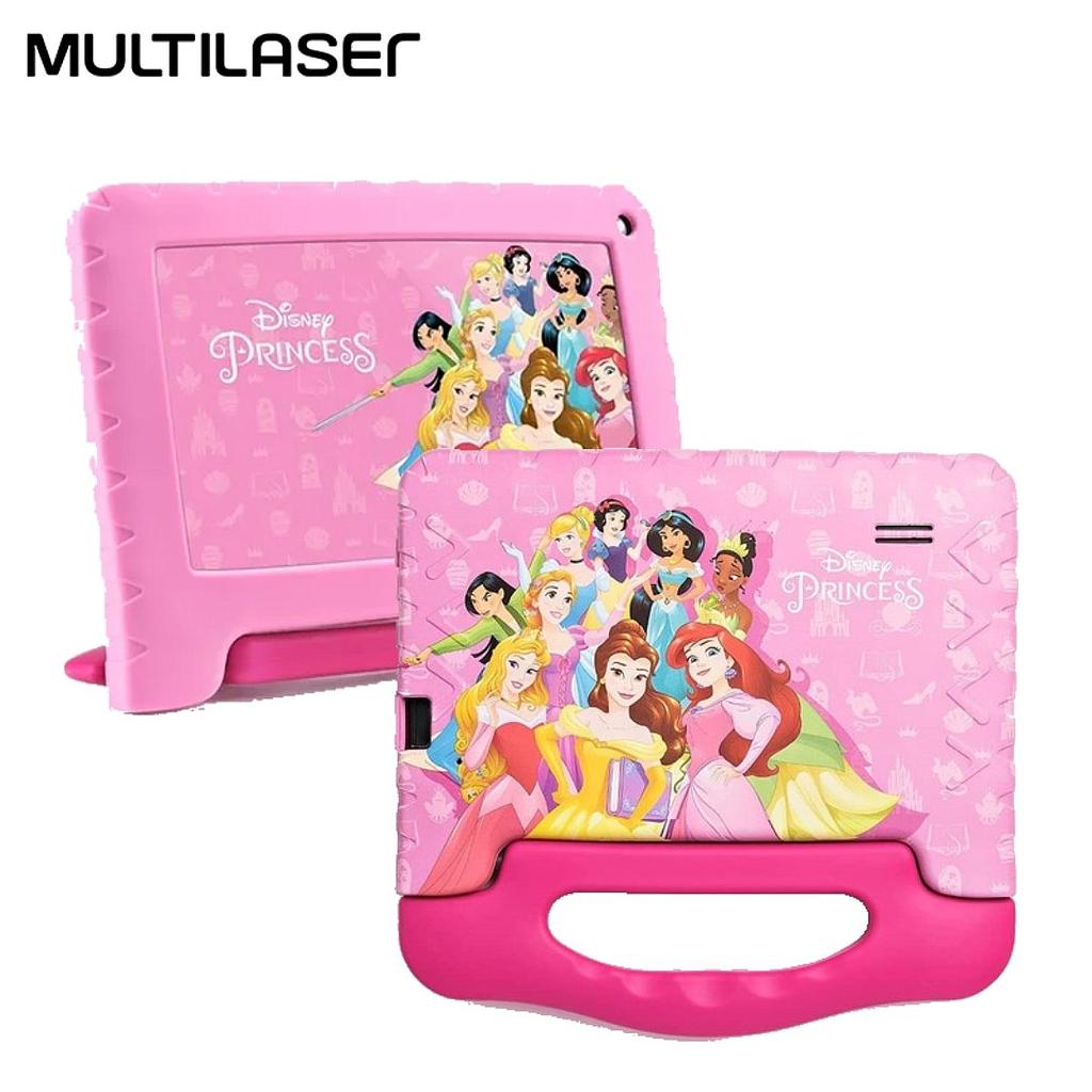 Tablet Multilaser Edición Disney 7" 32GB/2 Case Princesas