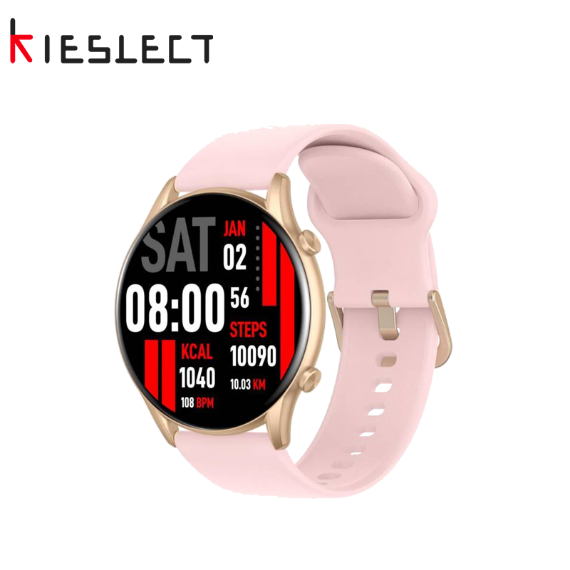 Reloj Kieslect KR Smart Watch Modelo YFT2032EU Dorado/Rosado