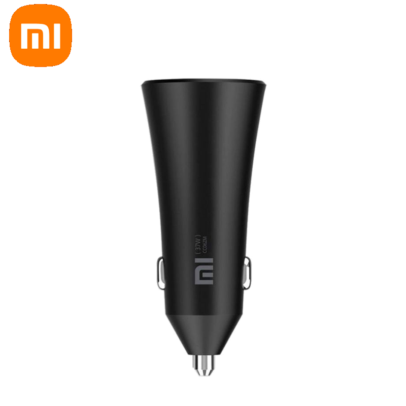 Cargador Xiaomi para Carro Mi 37W Dual-Port Negro