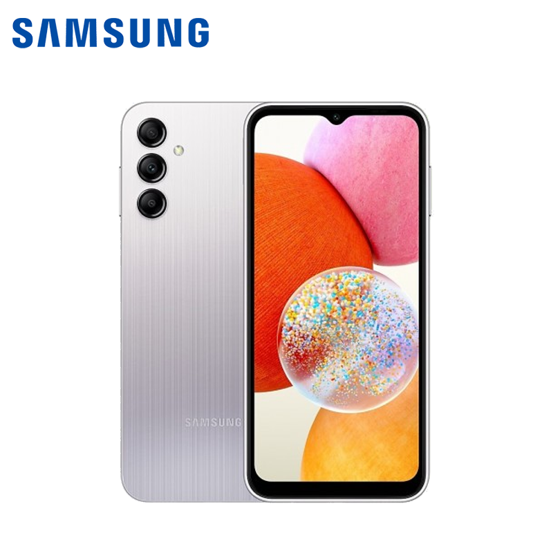 Celular Samsung Galaxy A14 4G 128GB/4 Liberado Dual Sim Plateado