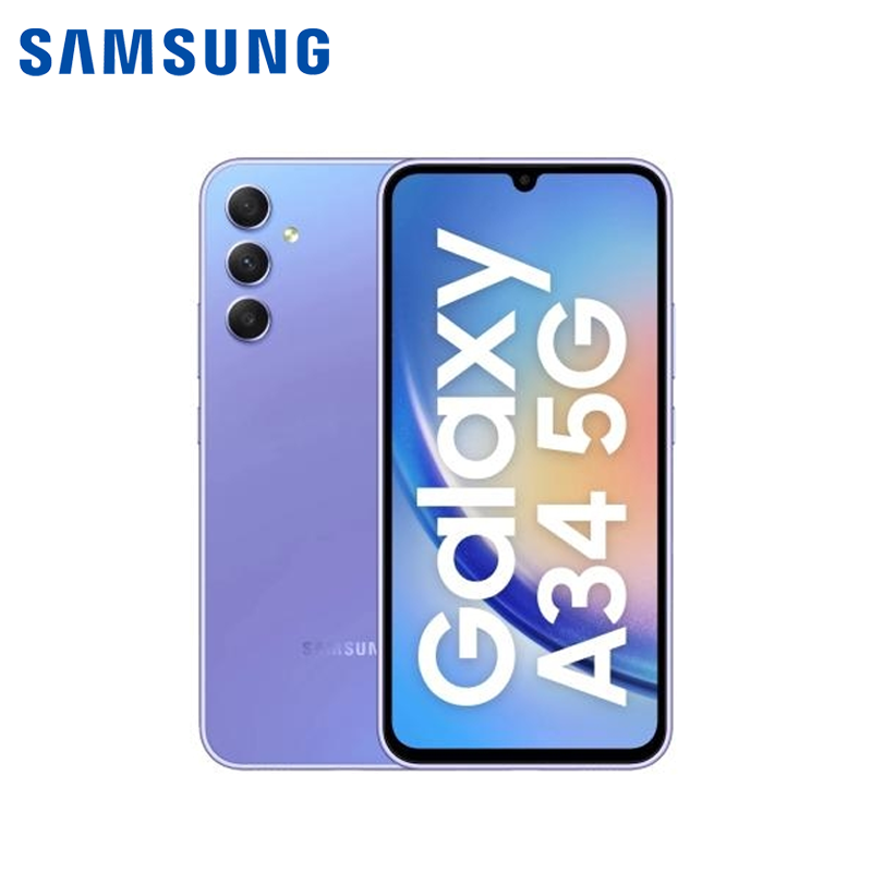 Celular Samsung Galaxy A34 5G 256GB/8 Liberado Dual Sim Violeta