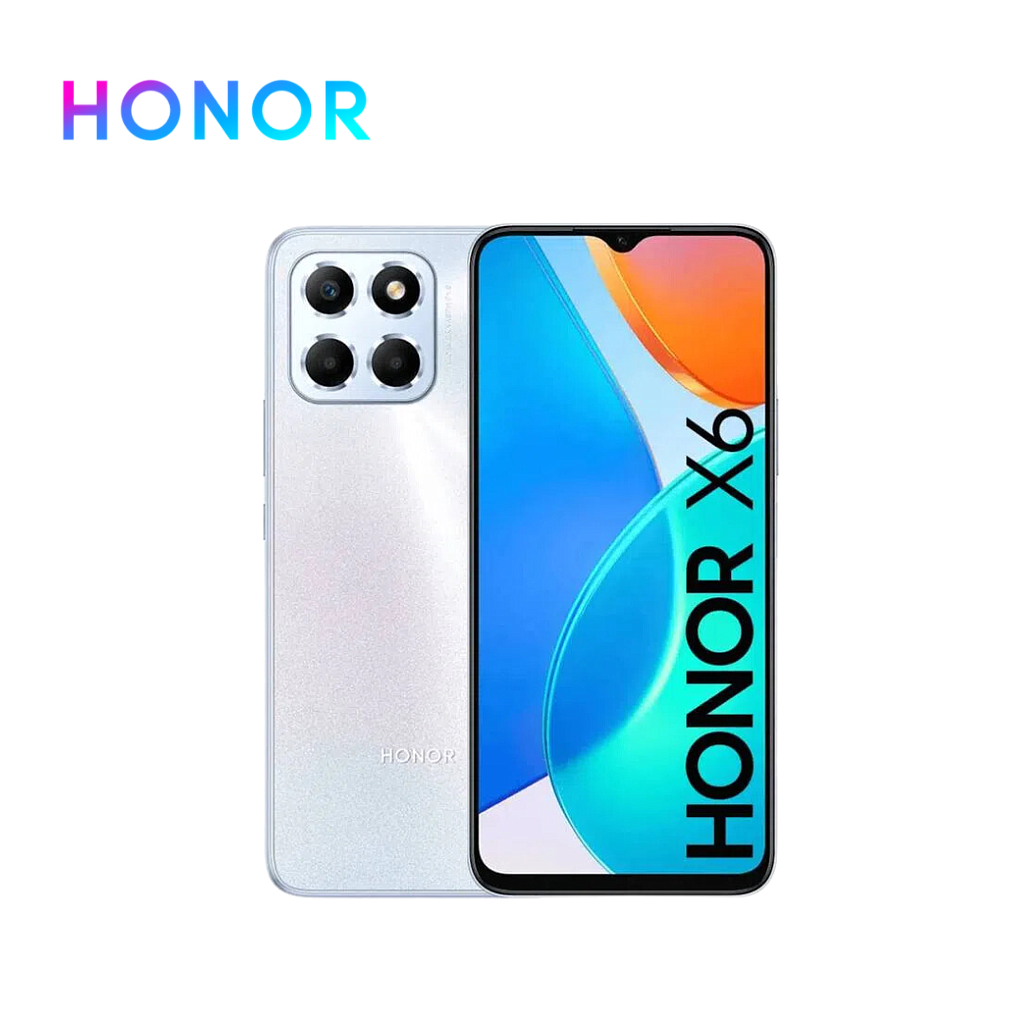 Celular Honor X6 64GB/4 Un Sim Plateado Claro