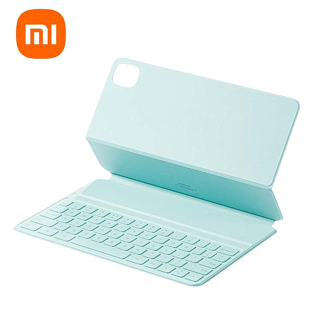 Case Xiaomi con teclado magnetico para Mi Pad 5 y 5 Pro Verde Menta