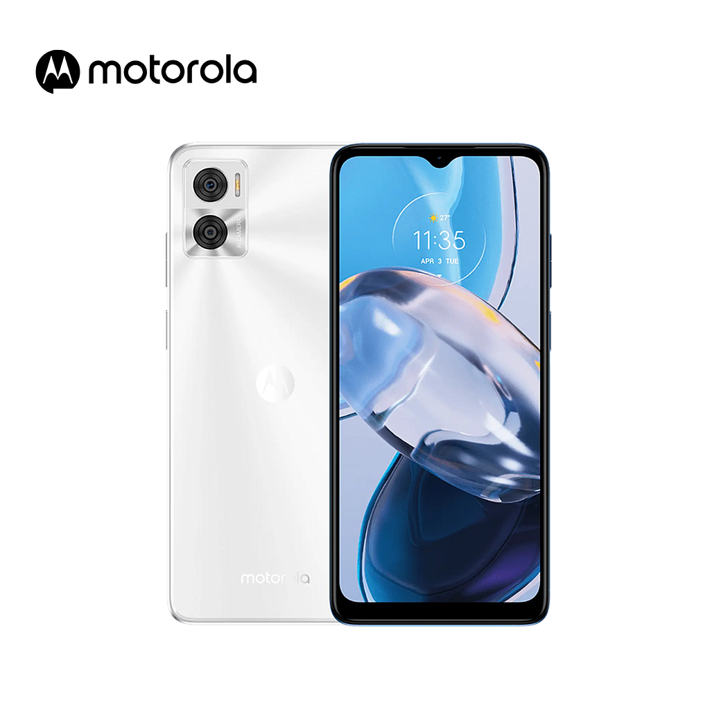 Celular Motorola E22 128GB/4 Dual Sim Blanco
