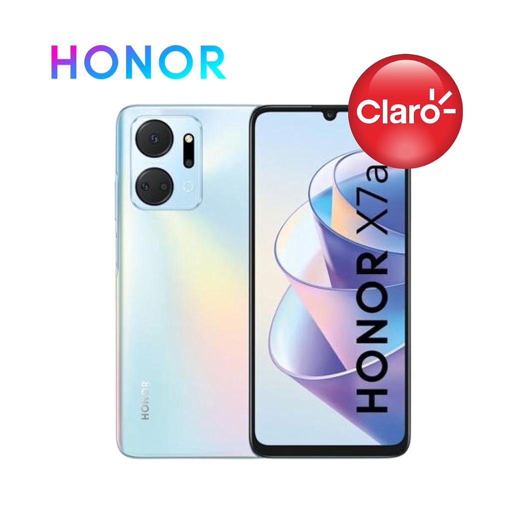 Celular Honor X7A 128GB/6 Claro Un Sim Plateado