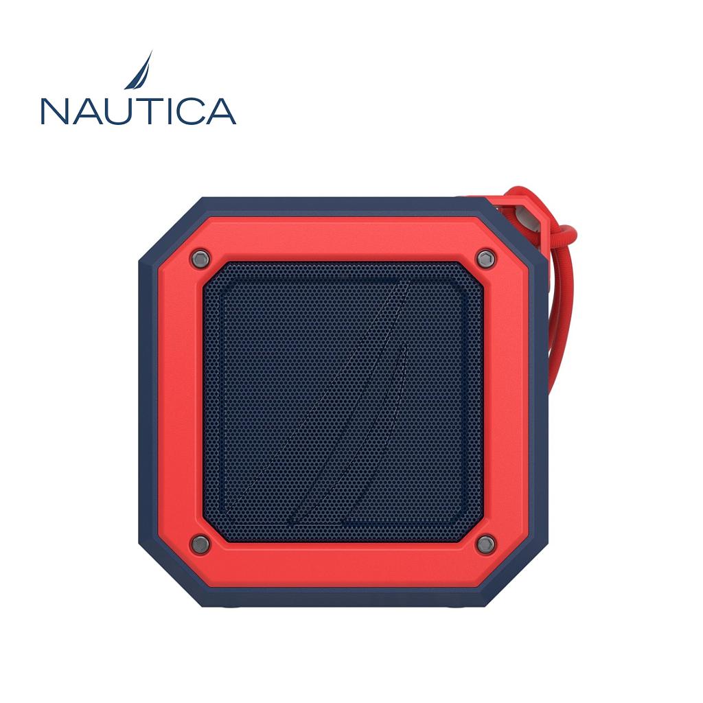 Bocina Nautica Portatil Exterior Bluetooth S100 Azul / Rojo