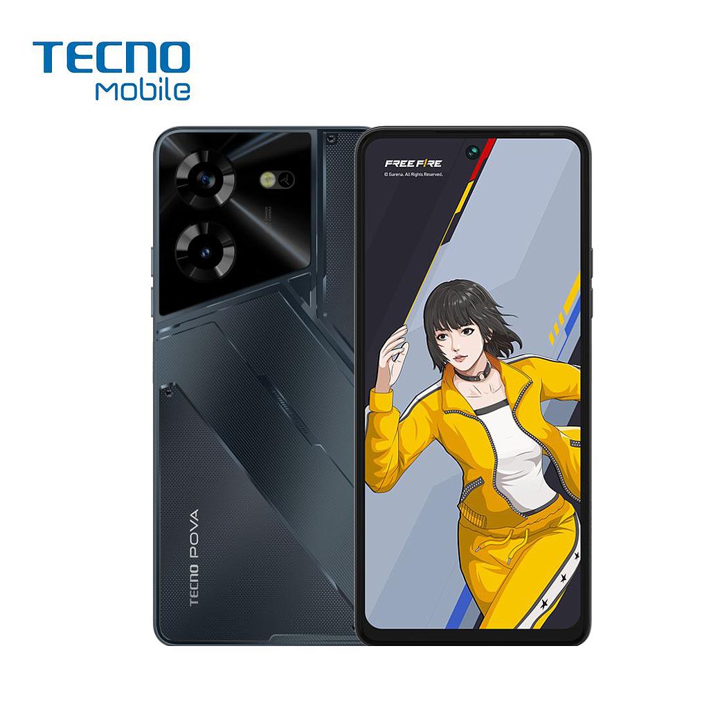 Celular Tecno Pova 5 Free Fire 256GB/8 Liberado Dual Sim Negro