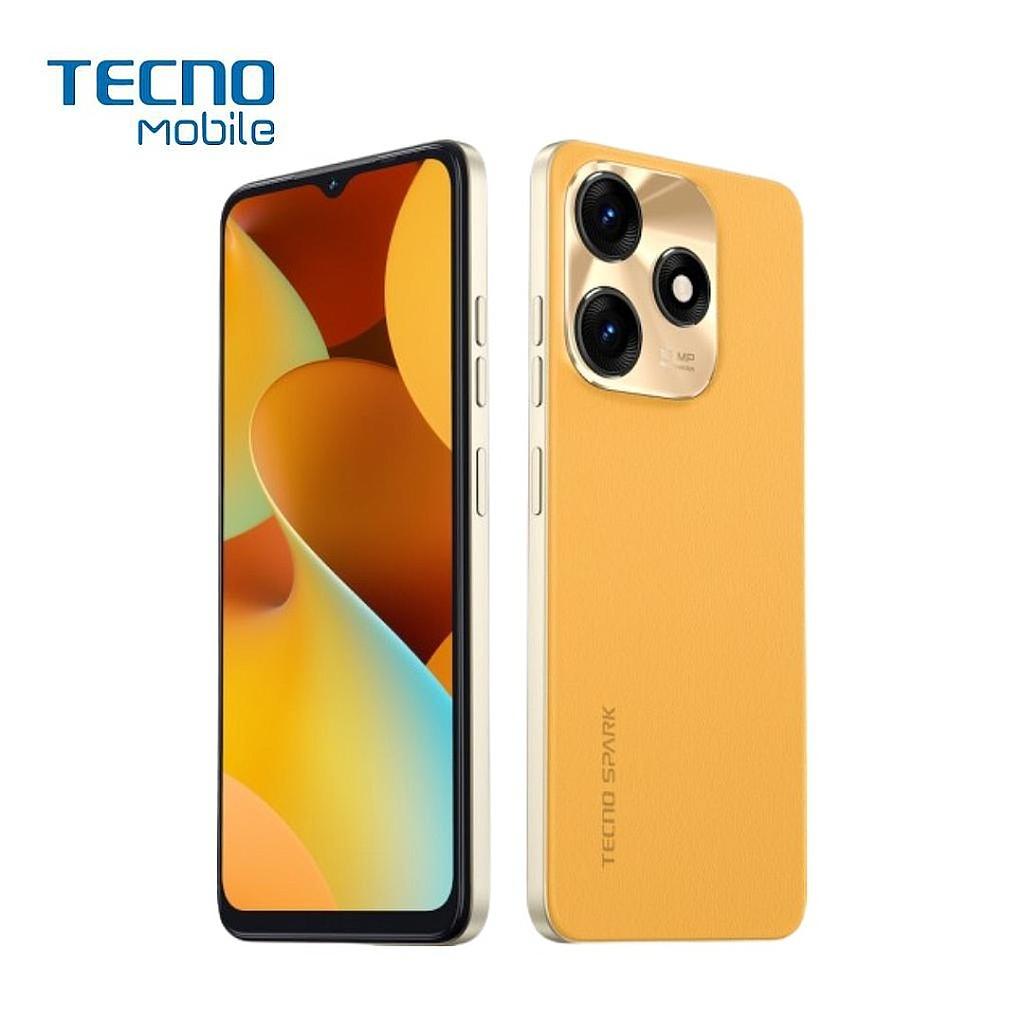 Celular Tecno Spark 10C 128GB/8 4G Liberado Dual Sim Naranja