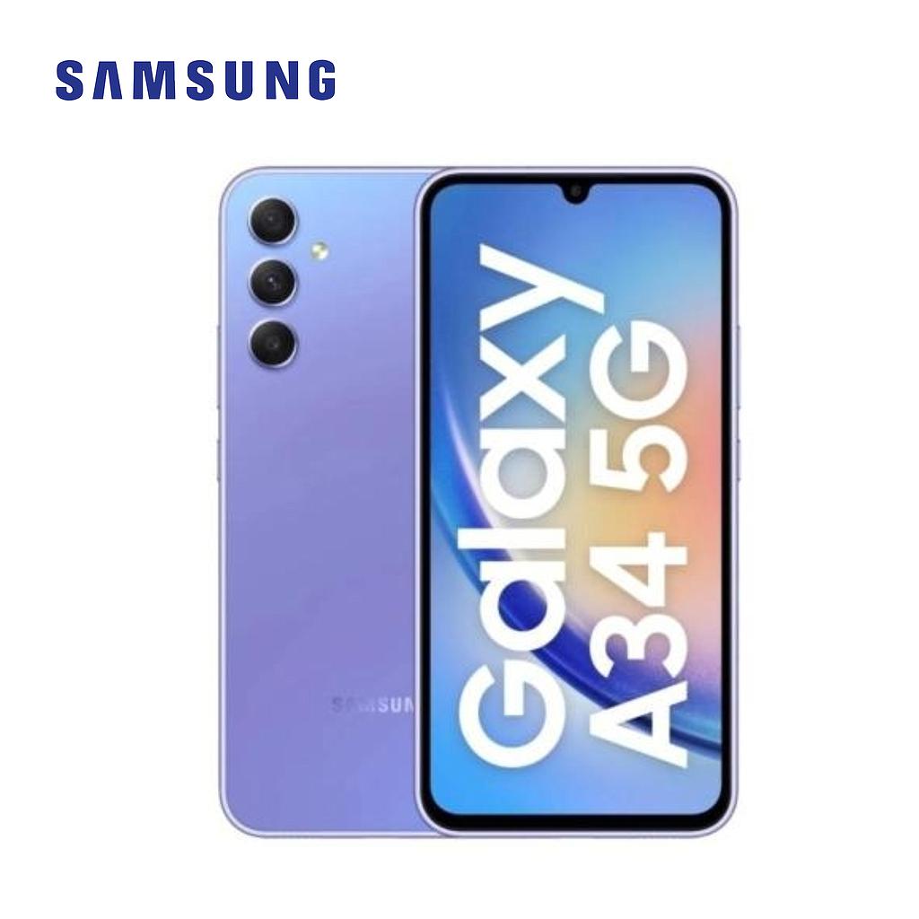 Celular Samsung Galaxy A34 5G 128GB/6 Liberado Dual Sim Violeta