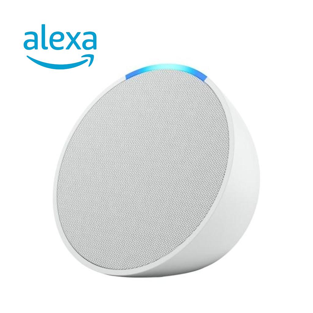 Bocina Amazon Alexa Echo Pop Blanco