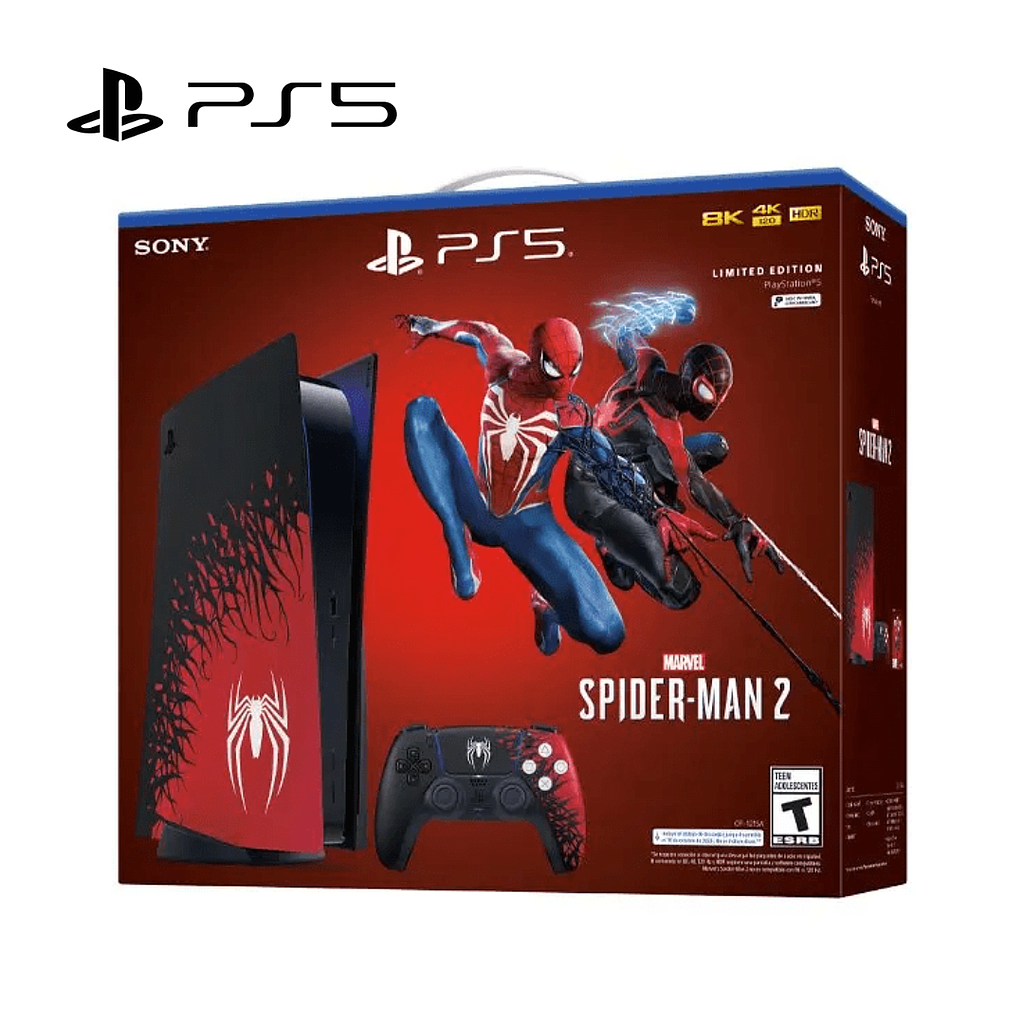 Consola Sony PlayStation 5 Disco Edicion Limitada Spider-man 2 Japon