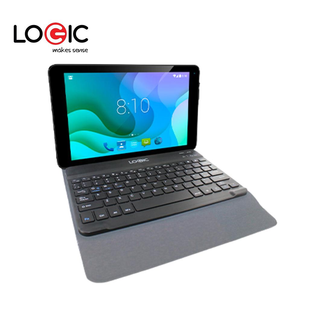 Tablet Logic T10L 4G LTE Con Case y Teclado 32GB/2 Dual Sim Negro