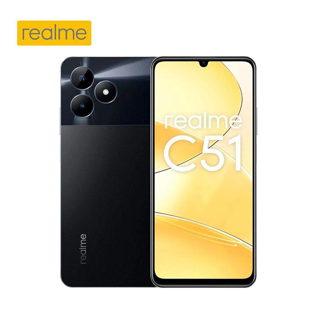 Celular Realme C51 NFC 128GB/4 Liberado Dual Sim Negro