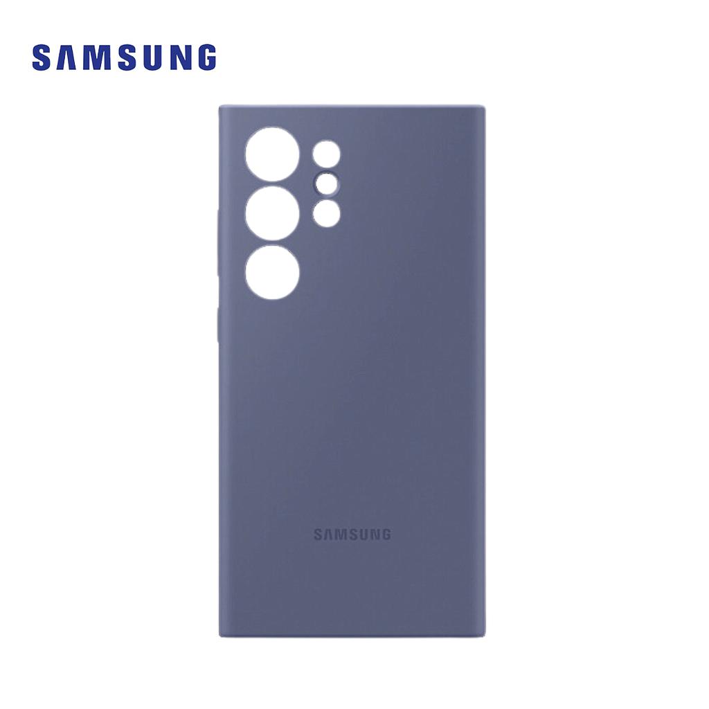 Protector Samsung para Galaxy S24 Ultra de Silicon Violeta
