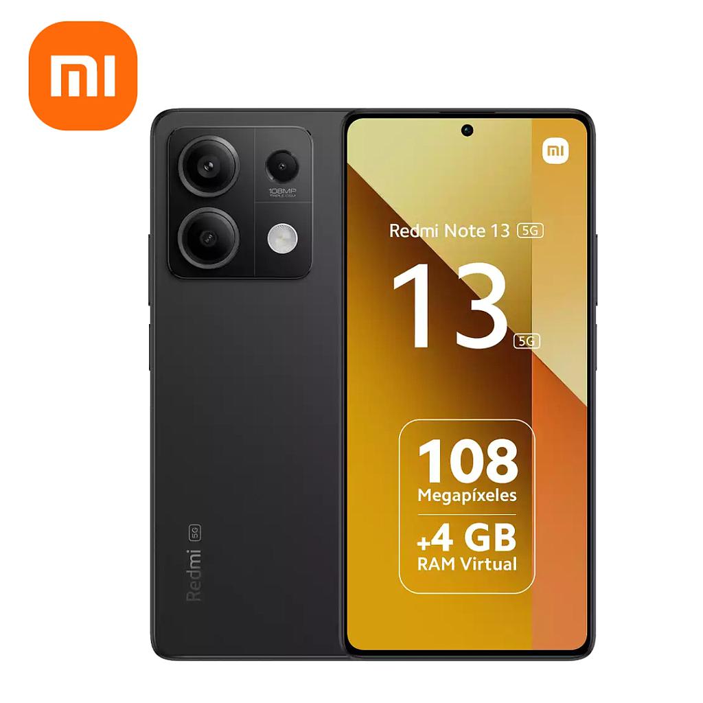 Celular Xiaomi Redmi Note 13 5G 256GB/8 Liberado Dual Sim Negro