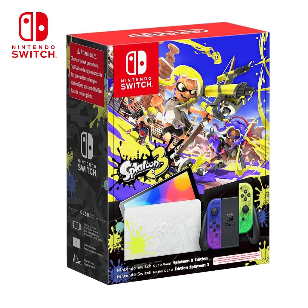 Consola Nintendo Switch OLED Splatoon 3era Edición 64GB