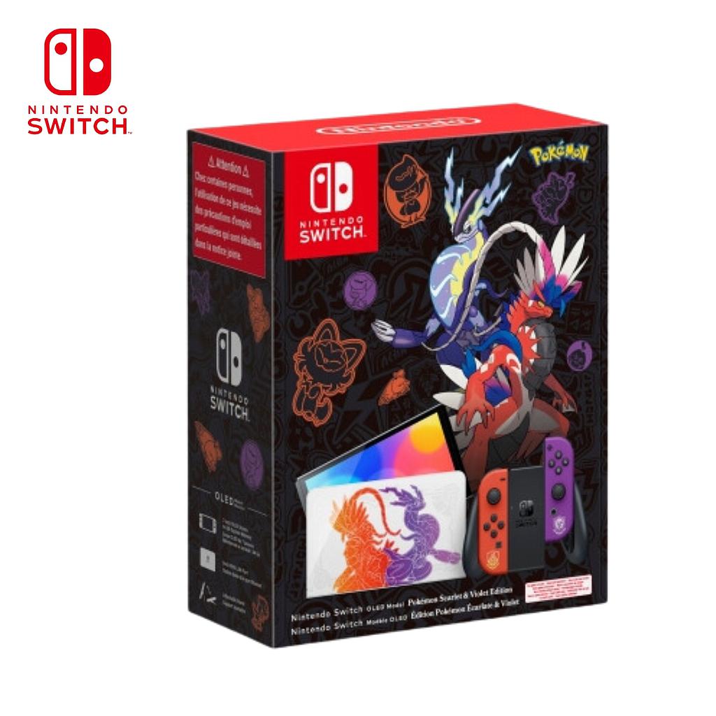 Consola Nintendo Switch OLED Pokemon Scarlet & Violet 64GB