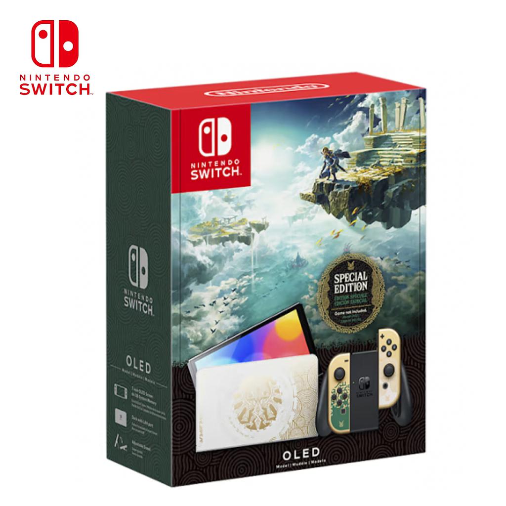 Consola Nintendo Switch OLED The Legend of Zelda Tears of the Kingdom 64GB