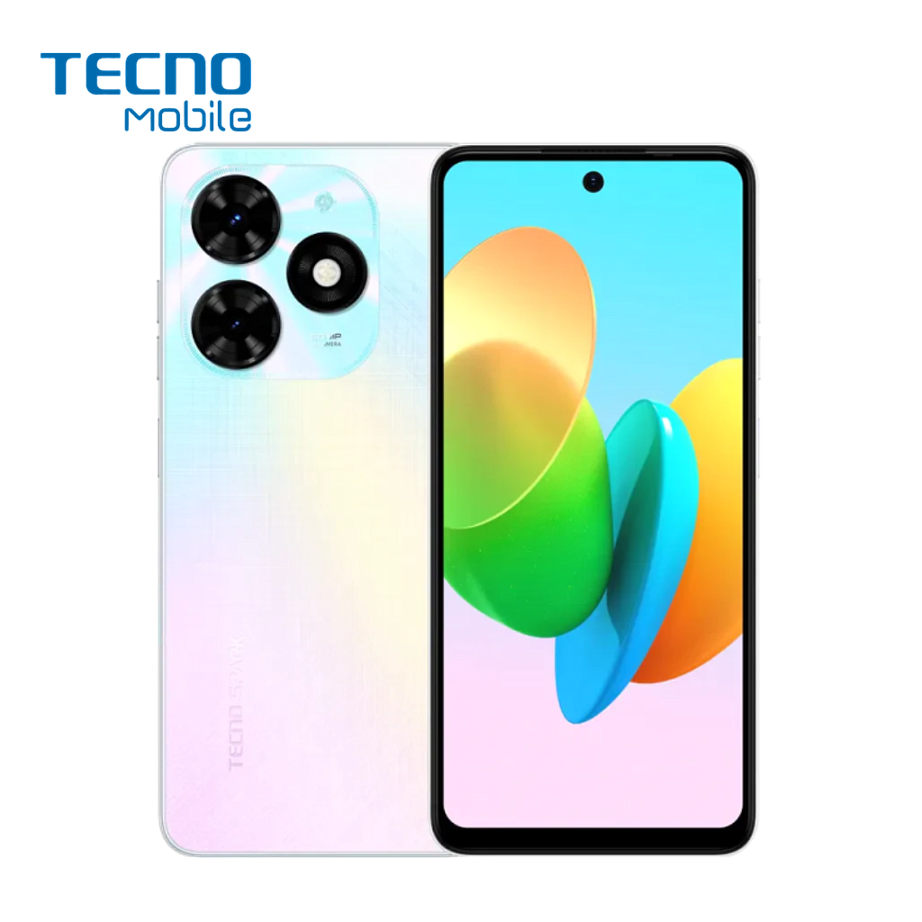 Celular Tecno Spark 20C 4G 256GB/4 Liberado Dual Sim Blanco
