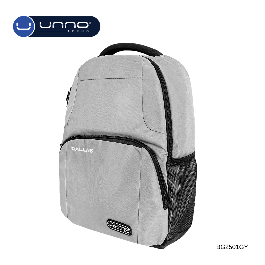 Mochila para Notebook 15.6" Dallas UNNO TEKNO Gris (BG2501GY)