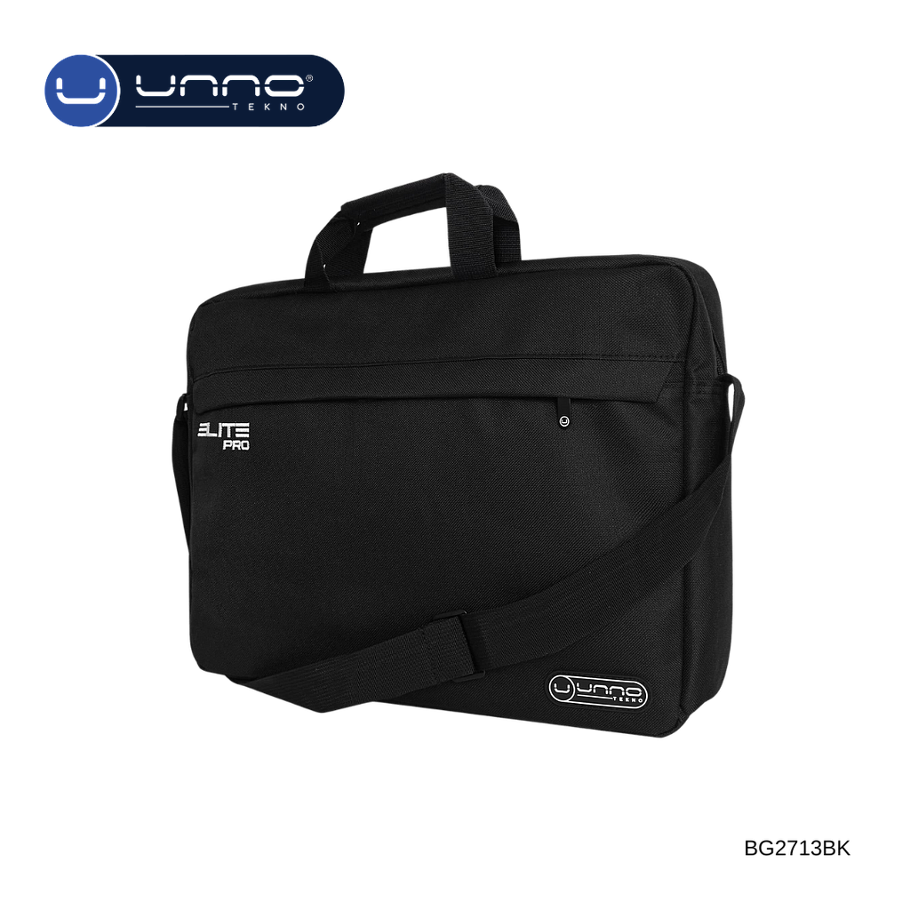 Maletin UNNO TEKNO portatil para Notebook 15.6" Elite Pro Negro (BG2713BK)