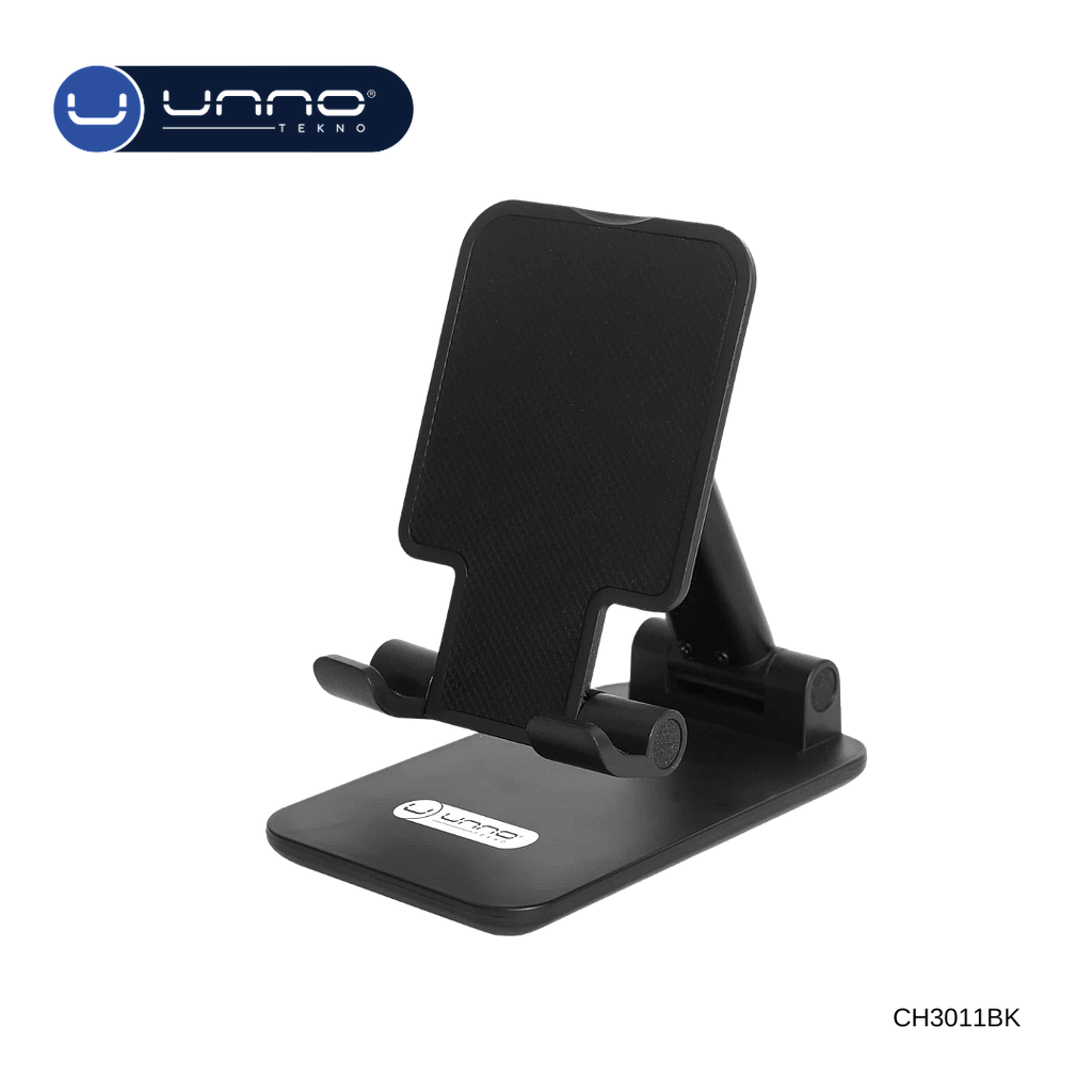 Soporte UNNO TEKNO para telefono de escritorio Negro (CH3011BK)