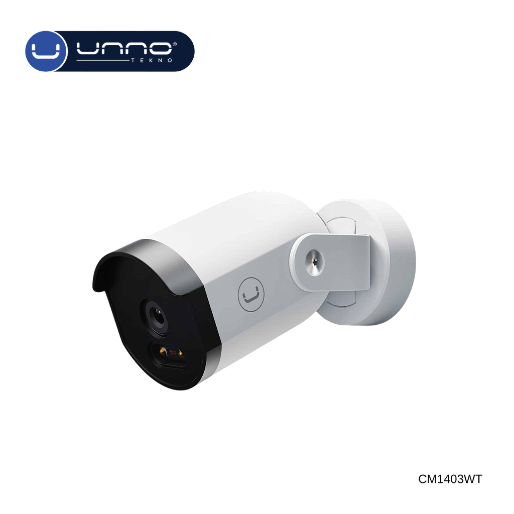 Camara UNNO TEKNO para Exterior  3MP Blanco (CM1403WT)