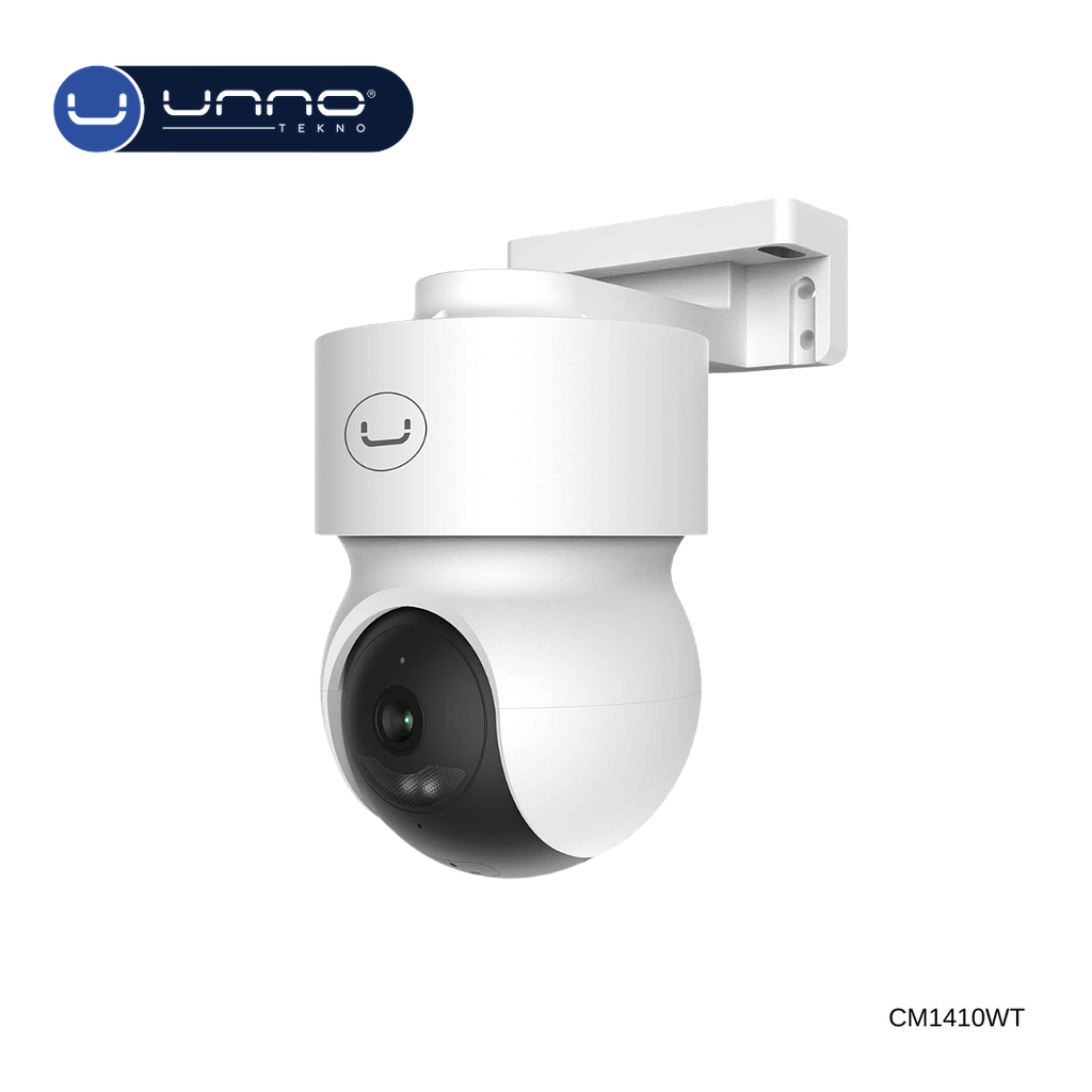 Camara UNNO TEKNO Para Exterior 360° 2MP Blanco (CM1410WT)