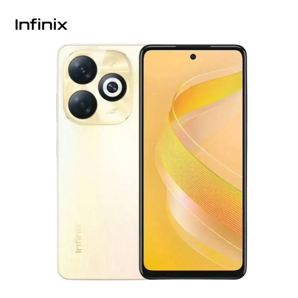 Celular Infinix Smart 8 Pro 256GB/4 Liberado Dual Sim Dorado