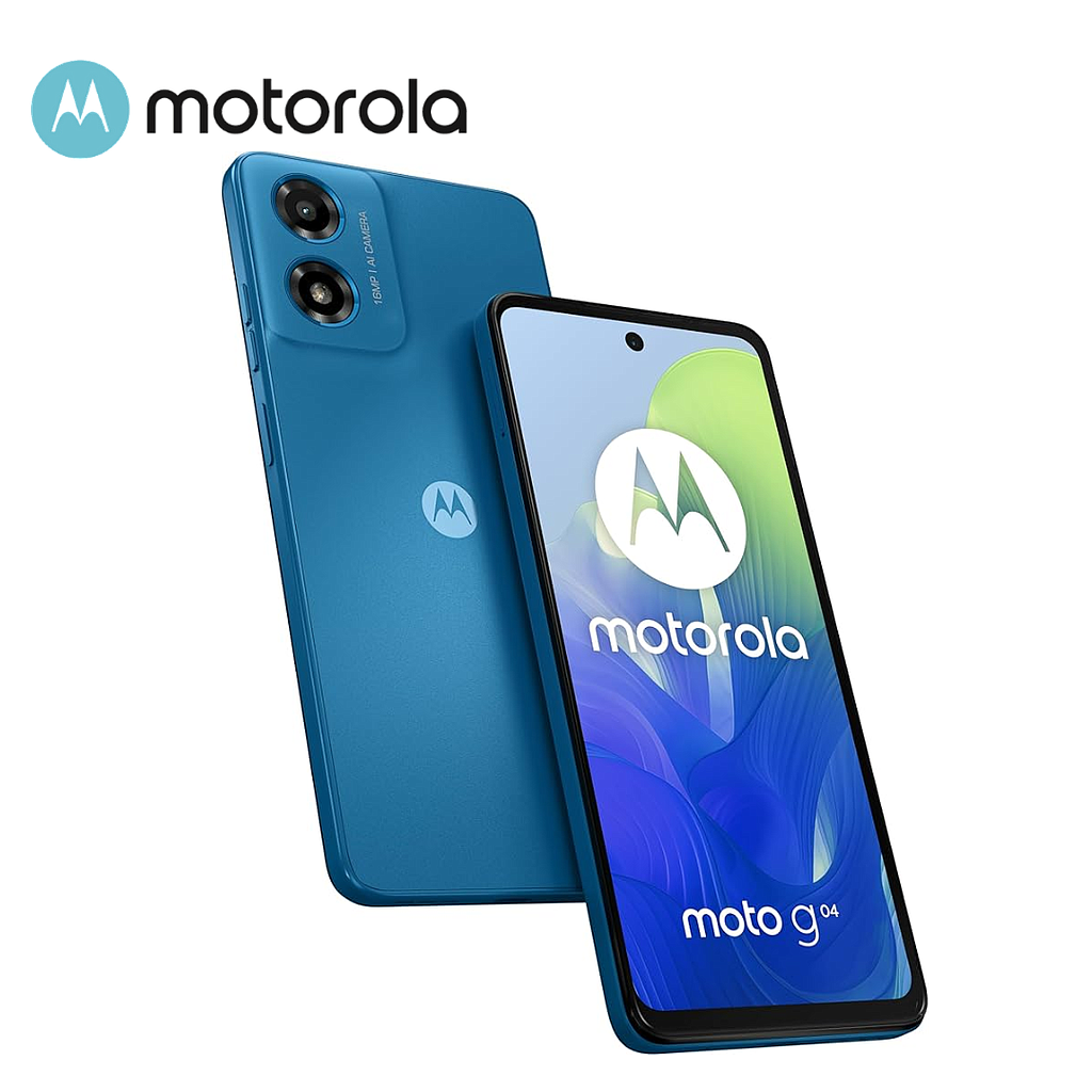 Celular Motorola G04 4G 128GB/4 Dual Sim Azul