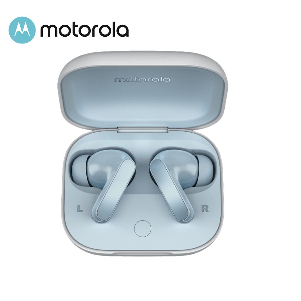 Audifono Motorola Moto Buds IPX4 Celeste
