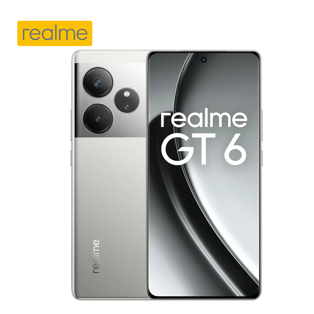 Celular Realme GT6 5G 512GB/16 Liberado Dual Sim plateado