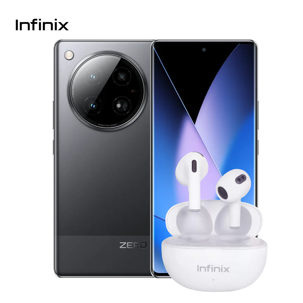 Celular Infinix Zero 40 4G 512GB/8 Liberado Dual Sim Negro + XBUDS 3 XE31 