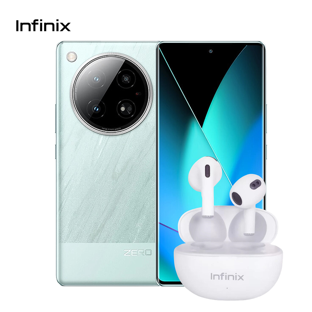 Celular Infinix Zero 40 4G 512GB/8 Liberado Dual Sim Turquesa + XBUDS 3 XE31