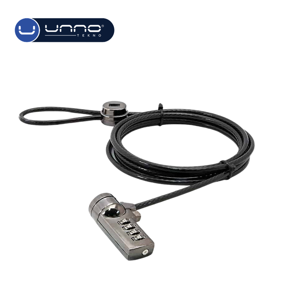 Cerradura UNNO TEKNO para Portatiles (KL6005BK)