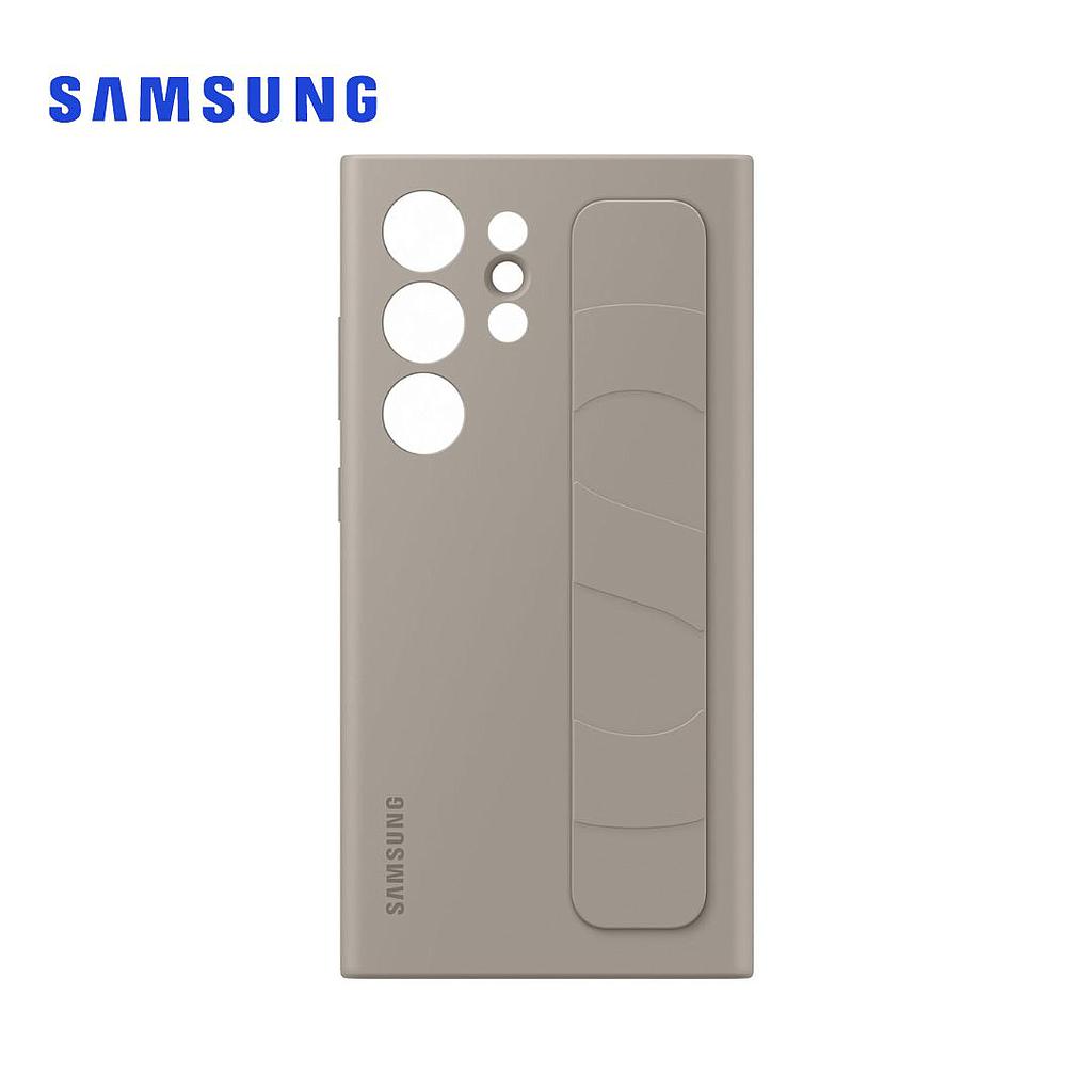 Protector Samsung con agarre vertical para Galaxy S24 Ultra Gris (EF-GS928)