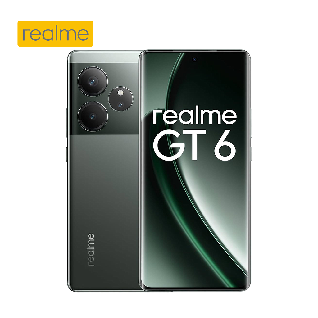 Celular Realme GT6 5G 512GB/16 Liberado Dual Sim Verde 