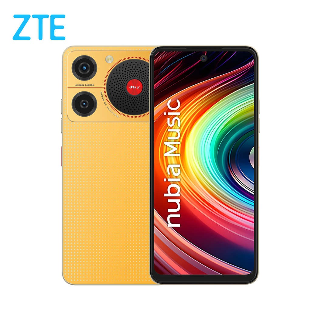 Celular ZTE Nubia Music 128GB/4  Dual Sim Naranja