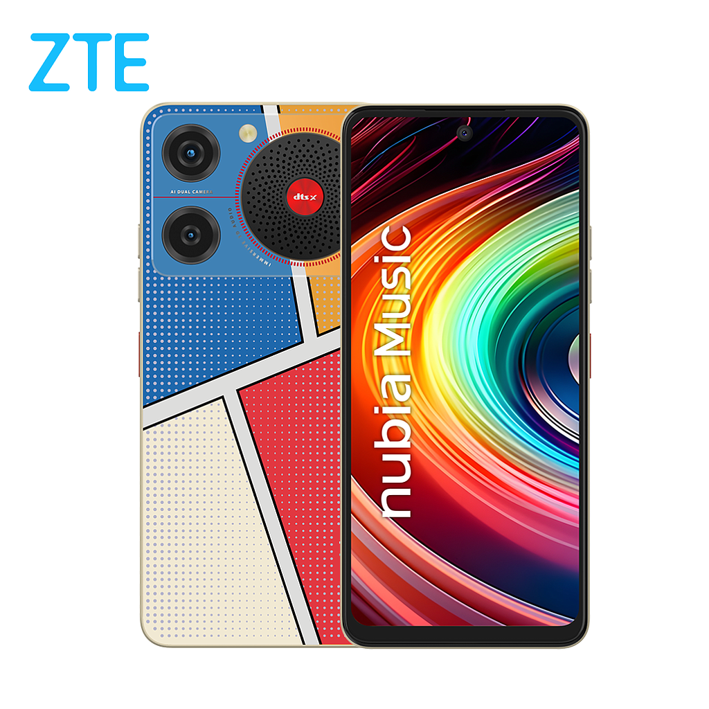 Celular ZTE Nubia Music 128GB/4 Dual Sim Arte Pop