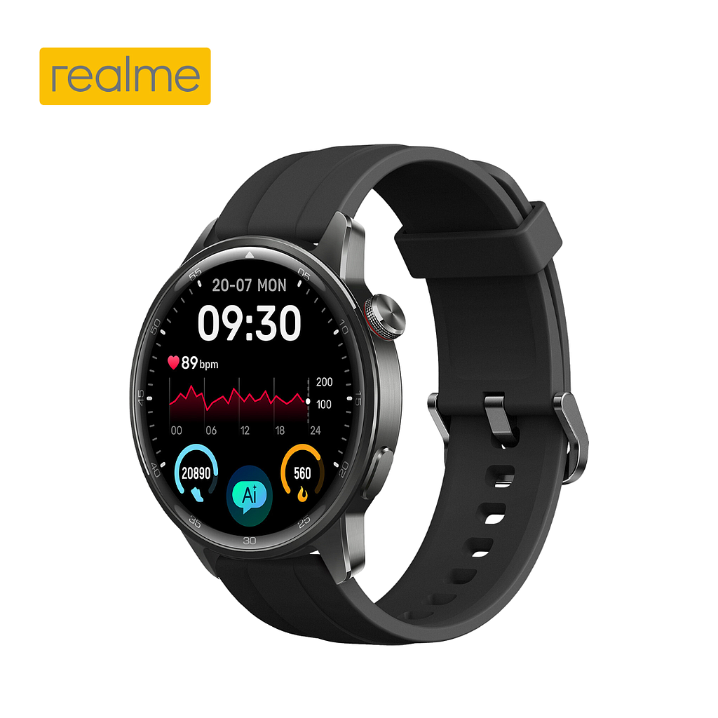 Reloj Realme Watch S2 Negro (RMW2401)