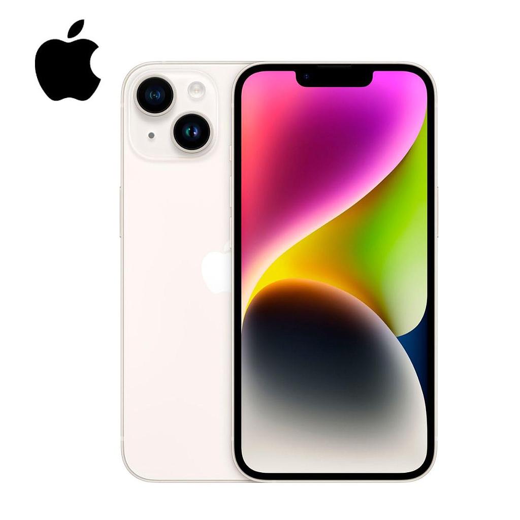 Celular iPhone 14 128GB Certificado Clase A Liberado Un Sim Blanco