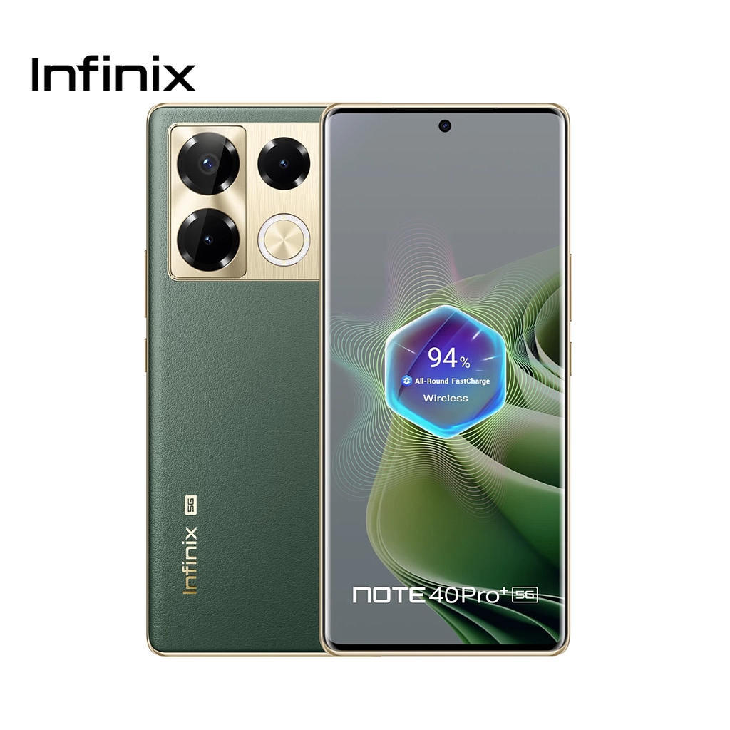 Celular Infinix Note 40 Pro+ 5G 256GB/12 Liberado Dual Sim Verde