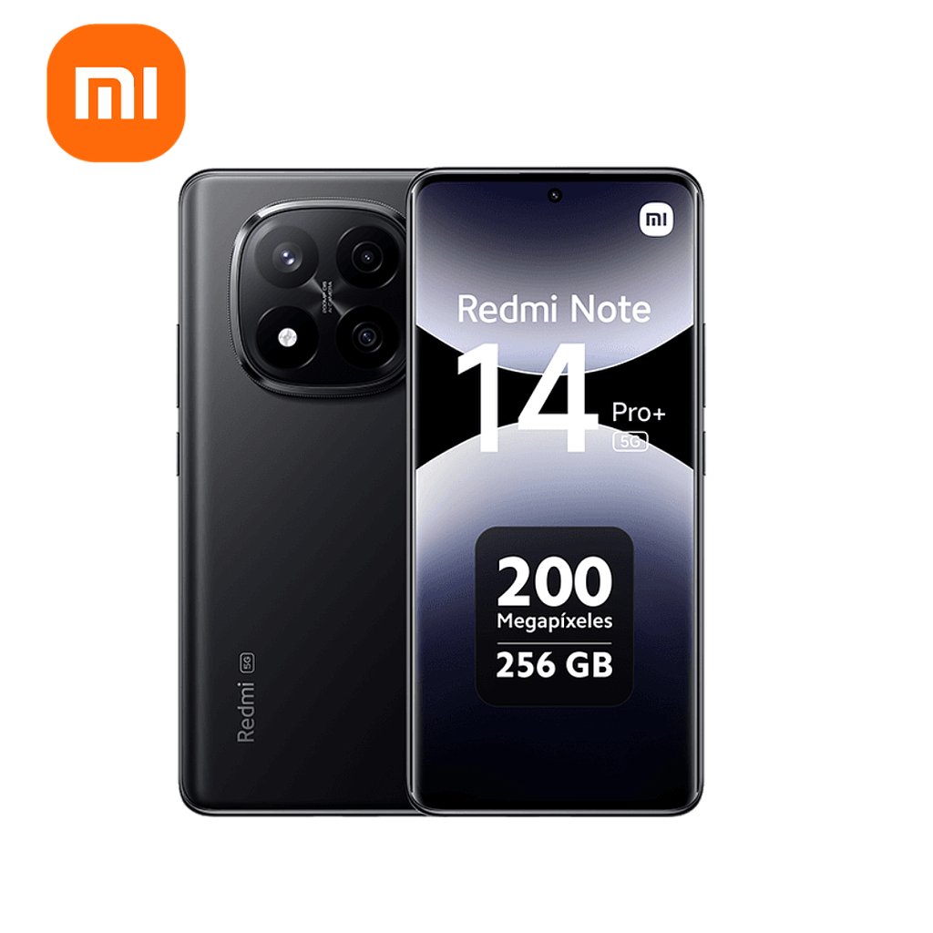 Celular Xiaomi Redmi Note 14 Pro+ 5G 256GB/8 Liberado Dual Sim Negro