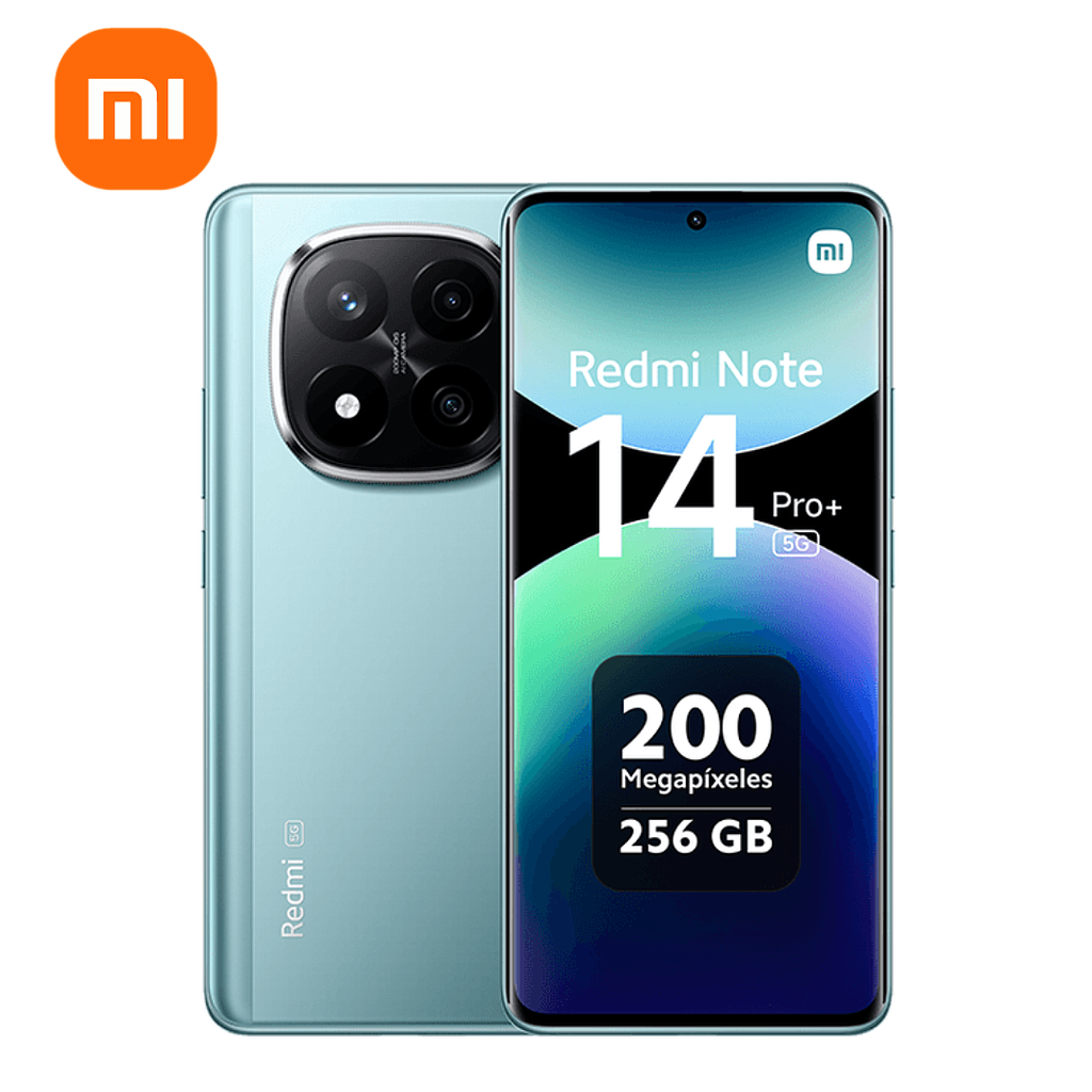 Celular Xiaomi Redmi Note 14 Pro+ 5G 256GB/8 Liberado Dual Sim Azul