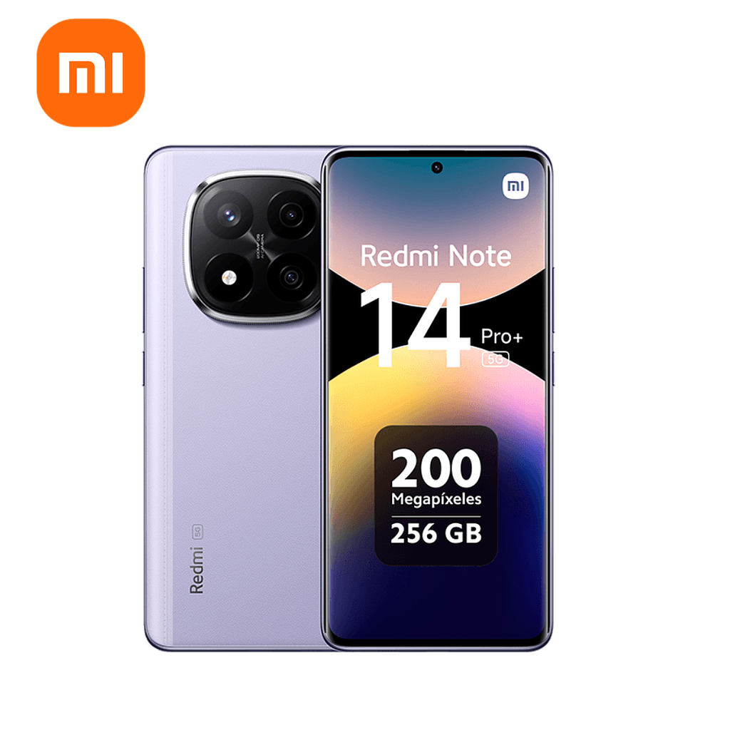 Celular Xiaomi Redmi Note 14 Pro+ 5G 256GB/8 Liberado Dual Sim Morado