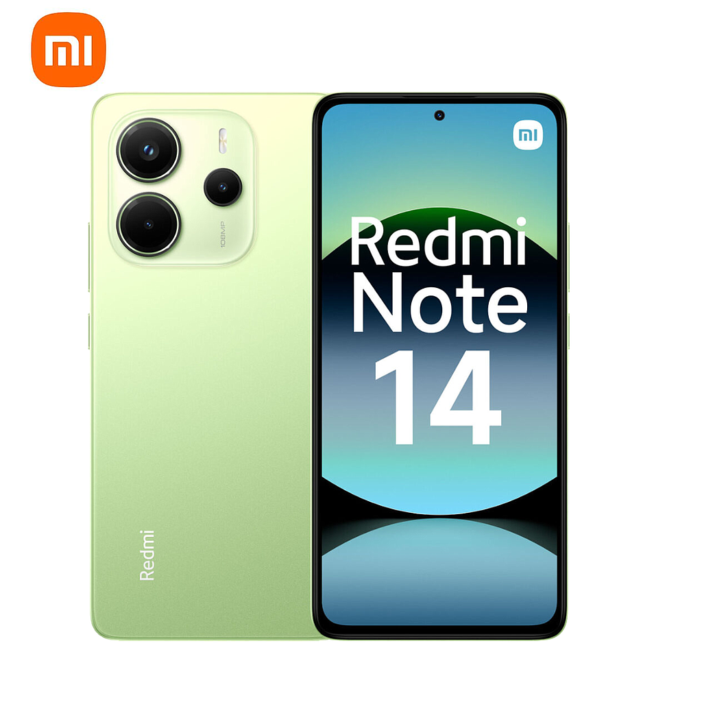 Celular Xiaomi Redmi Note 14 4G 128GB/6 Liberado Dual Sim Verde