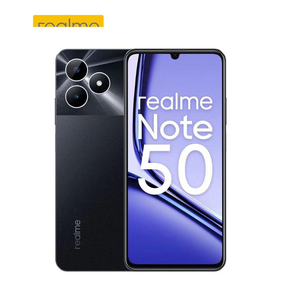 Celular Realme Note 50 128GB/4 Liberado Dual Sim Negro