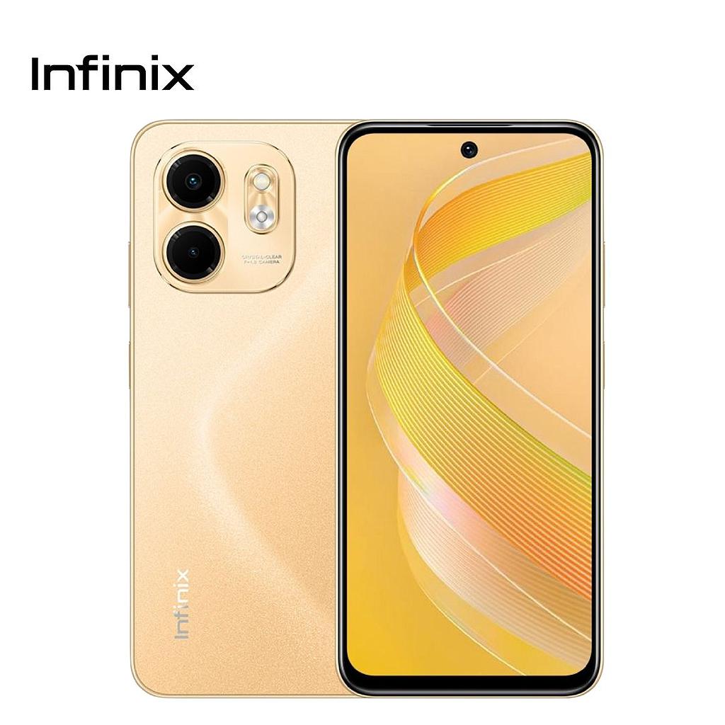Celular Infinix Smart 9 128GB/3 Liberado Dual Sim Dorado