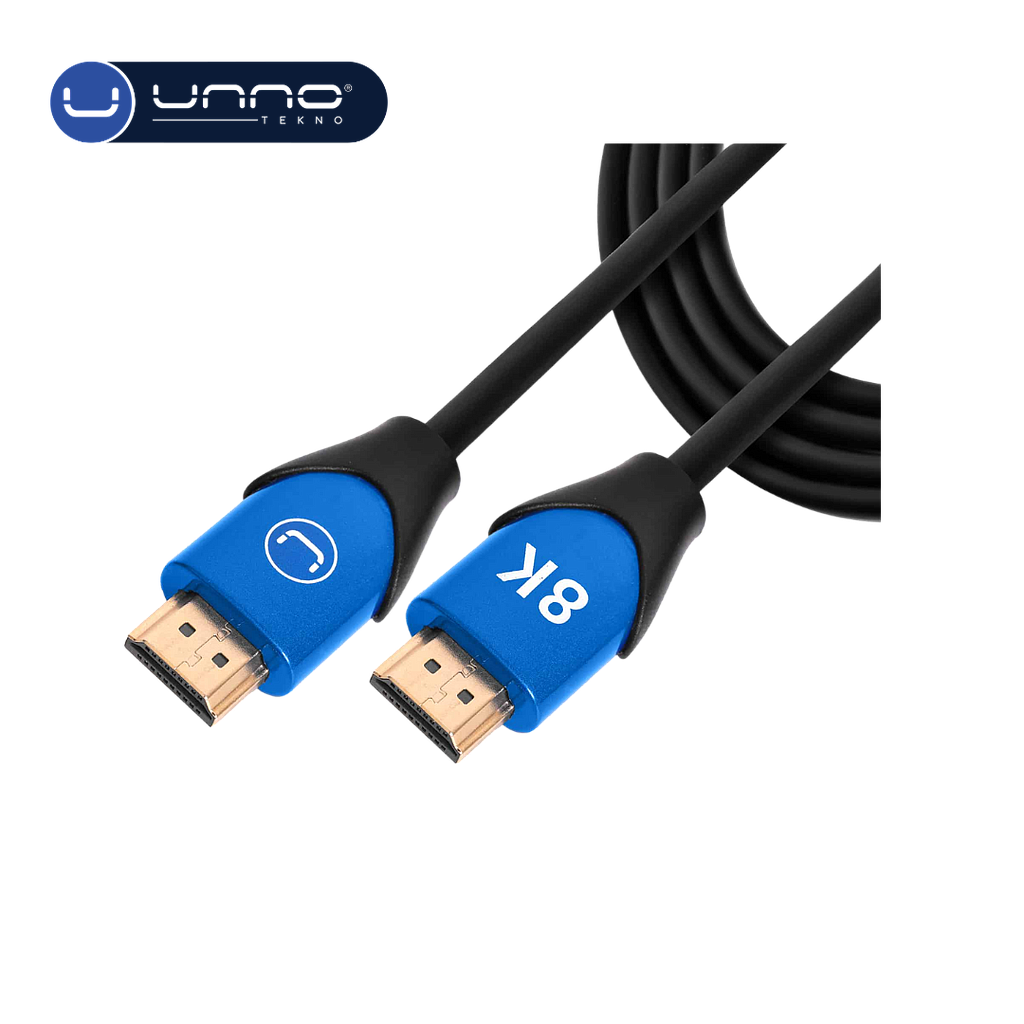 Cable UNNO TEKNO HDMI 8K 1.8m Negro (CB4227BL)